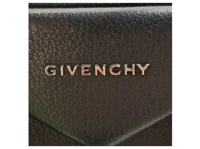 Bolsa Antigona Média Givenchy em Couro Preto - vista 8