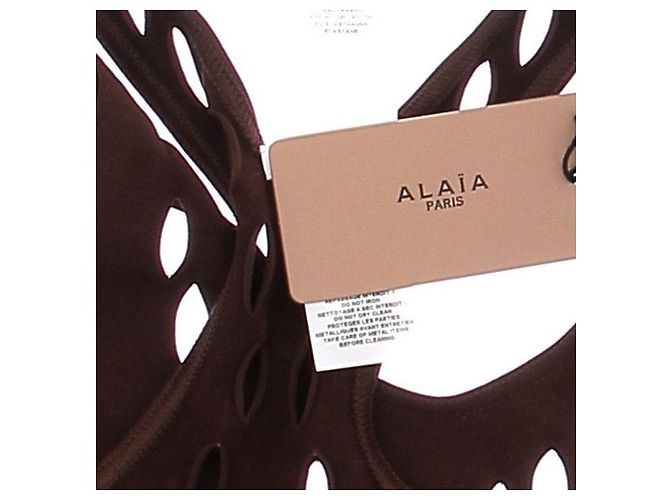 Alaïa Braun einteiliger Badeanzug - Ansicht 5