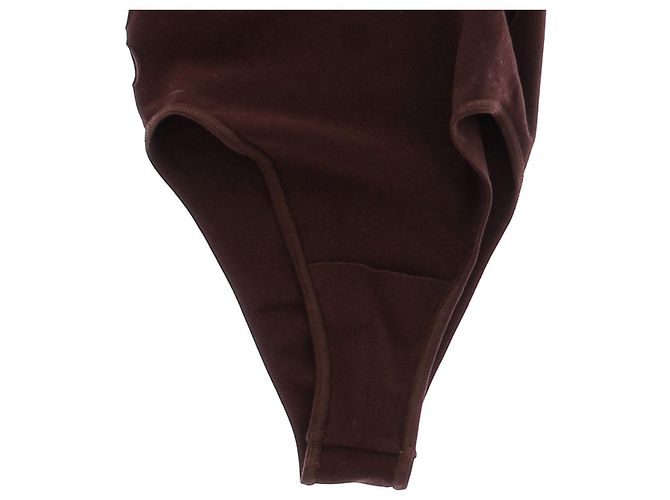 Alaïa Braun einteiliger Badeanzug - Ansicht 7