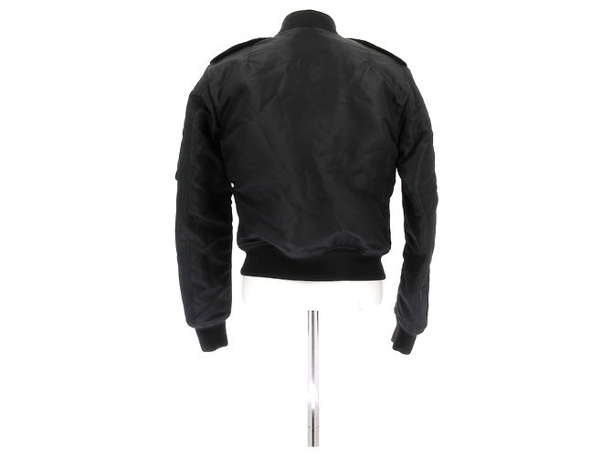 Saint Laurent Schwarzer Bomber - Ansicht 2