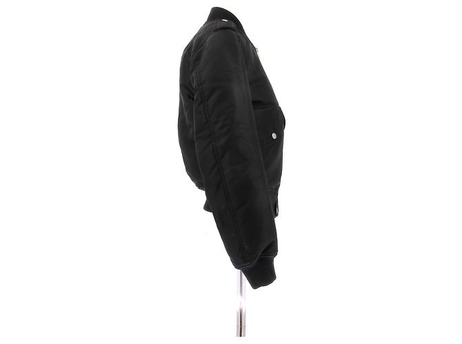 Saint Laurent Schwarzer Bomber - Ansicht 3
