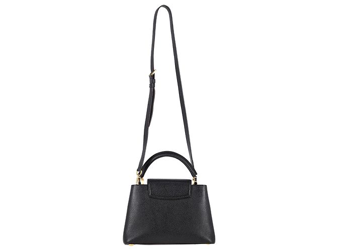 Bolsa de mão Louis Vuitton Capucines BB em couro preto - Ansicht 4