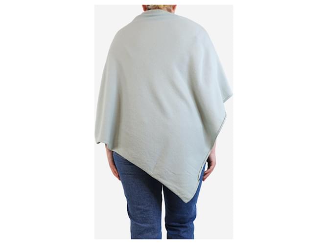 Crimson Matcha Classic Poncho - Einheitsgröße Grün - Ansicht 2