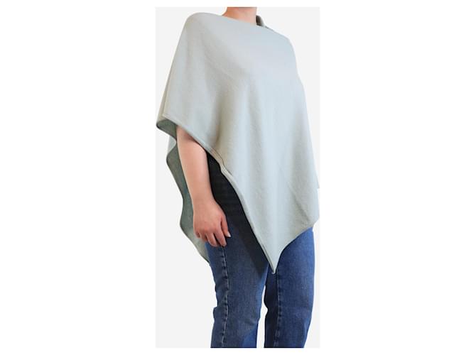 Crimson Matcha Classic Poncho - Einheitsgröße Grün - Ansicht 3