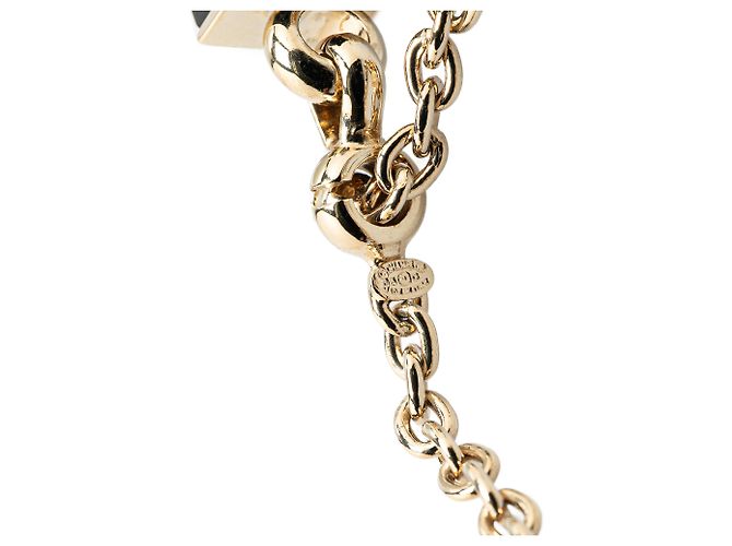 Charm per borsa Torre Eiffel in smalto nero Chanel - vista 4