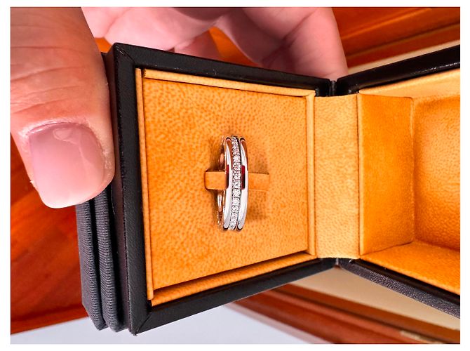 Bulgari B.Zero1 Ring Weißgold Diamant-Pavé Größe 55 - Ansicht 7