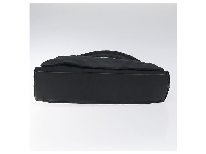 Borsa a spalla Salvatore Ferragamo in nylon nero Auth 121472 - vista 5