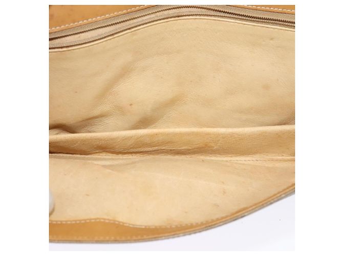 Gucci Borsa a spalla Micro GG Supreme PVC Beige Oro Auth BA1958 D'oro - vista 11