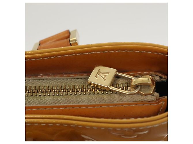 LOUIS VUITTON Borsa a Mano Monogram Vernis Houston Beige M91004 LV Auth 120738 - vista 18