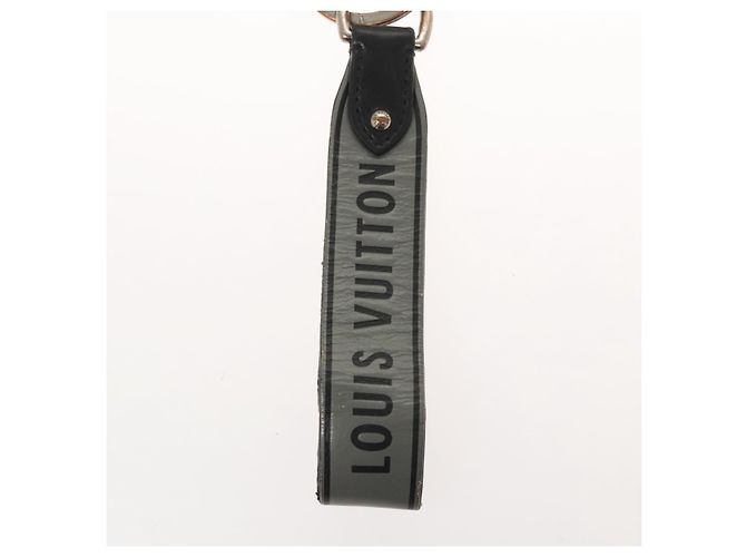 LOUIS VUITTON Portachiavi Monogram Eclipse Reverse Capital LV M00337 Auth 121488 Marrone - vista 3