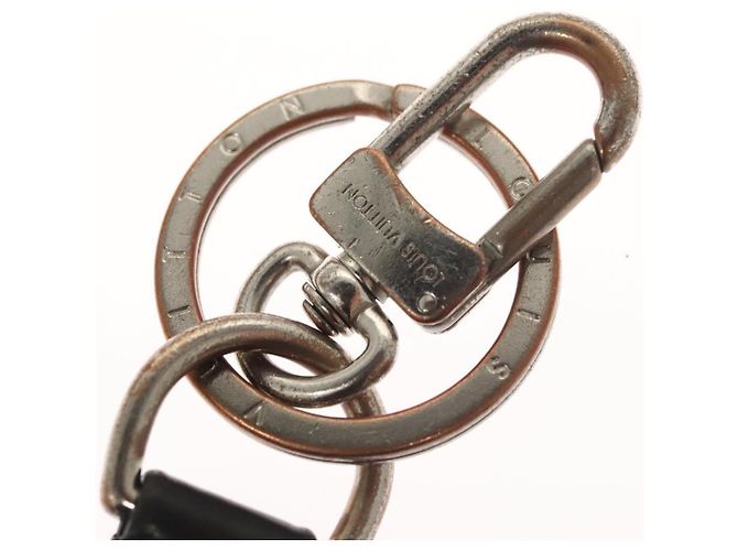 LOUIS VUITTON Portachiavi Monogram Eclipse Reverse Capital LV M00337 Auth 121488 Marrone - vista 4