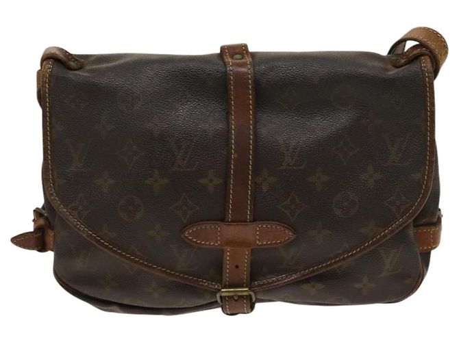 LOUIS VUITTON Borsa a Spalla Monogram Saumur 30 M42256 LV Auth hk2574 Monogramma - vista 13