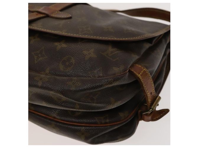 LOUIS VUITTON Borsa a Spalla Monogram Saumur 30 M42256 LV Auth hk2574 Monogramma - vista 16