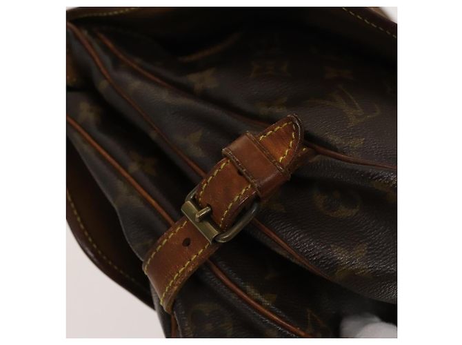 LOUIS VUITTON Borsa a Spalla Monogram Saumur 30 M42256 LV Auth hk2574 Monogramma - vista 18