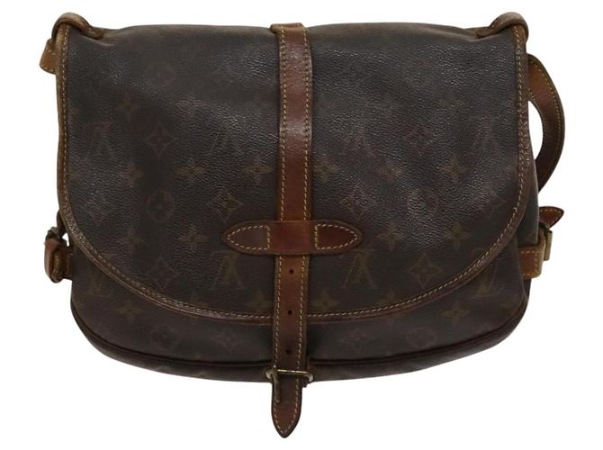 LOUIS VUITTON Borsa a Spalla Monogram Saumur 30 M42256 LV Auth hk2574 Monogramma - vista 2