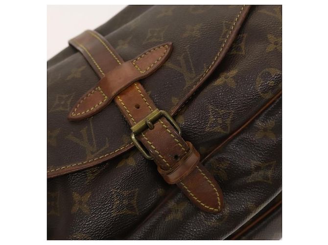 LOUIS VUITTON Borsa a Spalla Monogram Saumur 30 M42256 LV Auth hk2574 Monogramma - vista 20
