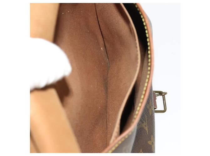 LOUIS VUITTON Borsa a Spalla Monogram Saumur 30 M42256 LV Auth hk2574 Monogramma - vista 28
