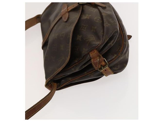 LOUIS VUITTON Borsa a Spalla Monogram Saumur 30 M42256 LV Auth hk2574 Monogramma - vista 4