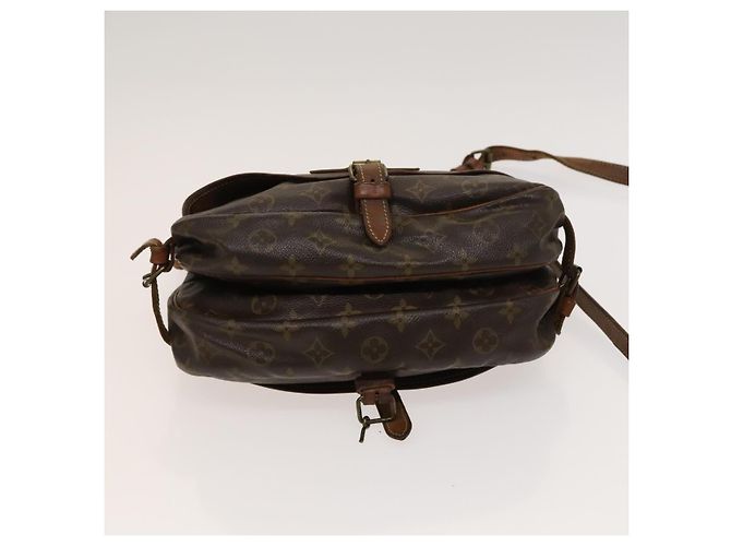 LOUIS VUITTON Borsa a Spalla Monogram Saumur 30 M42256 LV Auth hk2574 Monogramma - vista 5