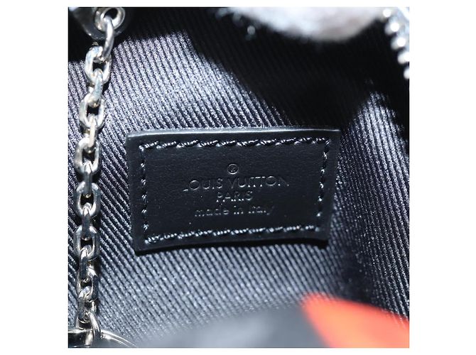 LOUIS VUITTON Eclipse Graffiti Portachiavi Pouch Quadrato M00969 Auth 117679AM Monogramma - vista 19
