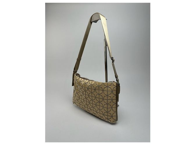 Issey Miyake Vintage Pleats Please Tasche Beige - Ansicht 2