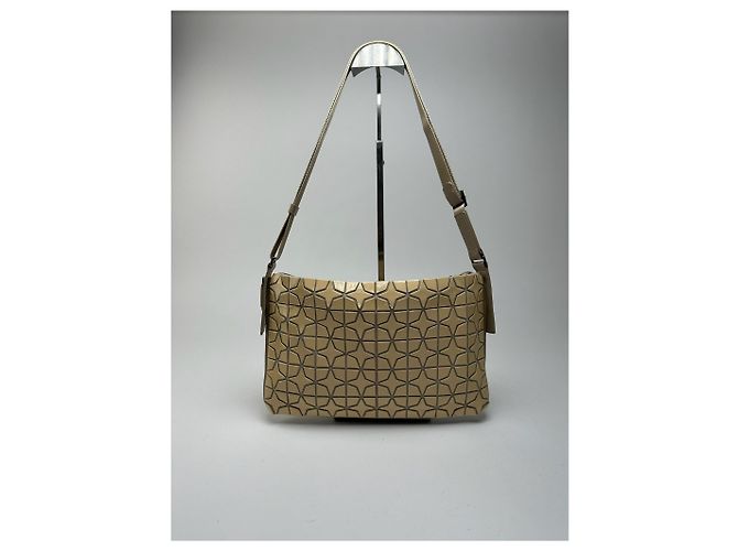 Issey Miyake Vintage Pleats Please Tasche Beige - Ansicht 3