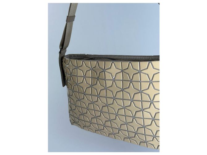 Issey Miyake Vintage Pleats Please Tasche Beige - Ansicht 7