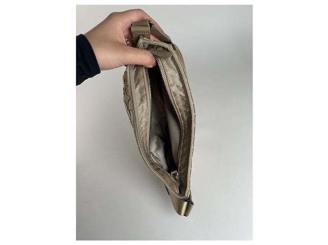 Issey Miyake Vintage Pleats Please Tasche Beige - Ansicht 9