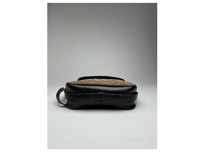 Céline Vintage Celine Paris Macadam Tasche Triomphe Kamel - Ansicht 10