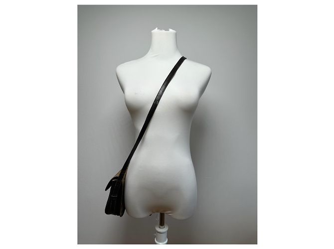 Céline Vintage Celine Paris Macadam Tasche Triomphe Kamel - Ansicht 7