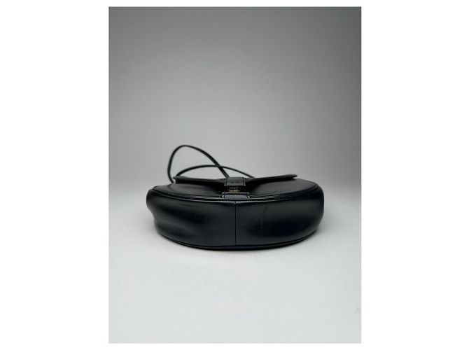 Vintage Givenchy Ledertasche schwarz - Ansicht 10