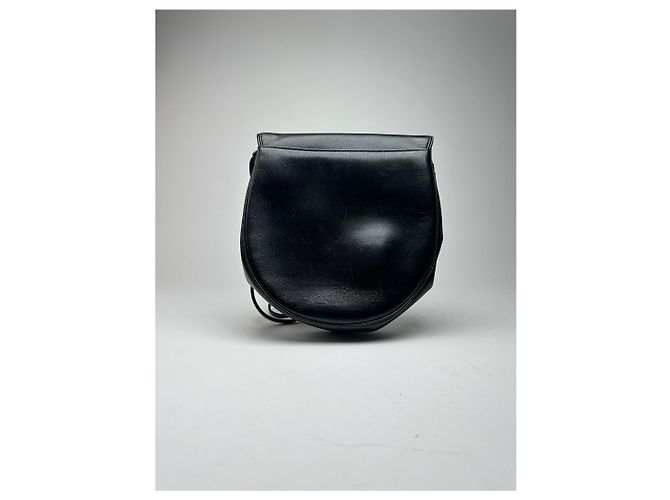 Vintage Givenchy Ledertasche schwarz - Ansicht 7