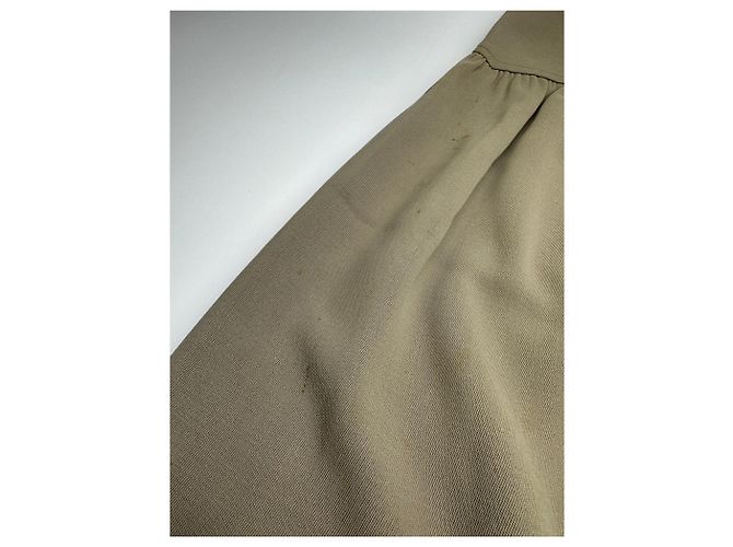 Gonna vintage Dior kaki M Cachi - vista 12