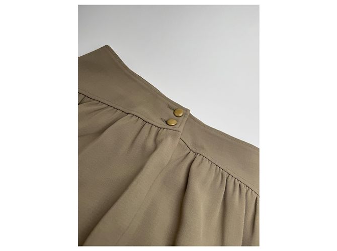 Gonna vintage Dior kaki M Cachi - vista 13