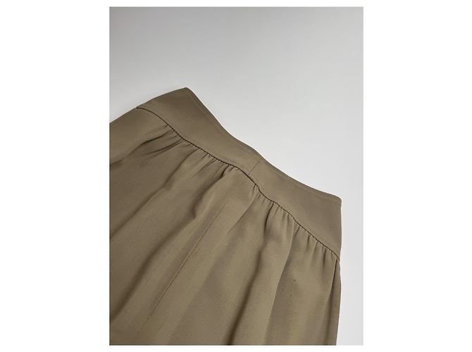 Gonna vintage Dior kaki M Cachi - vista 8