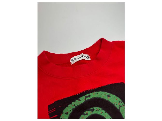 Autre Marque Vintage Kansai Yamamot Sweather red black L - view 13