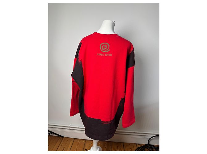 Autre Marque Vintage Kansai Yamamot Sweather red black L - view 3