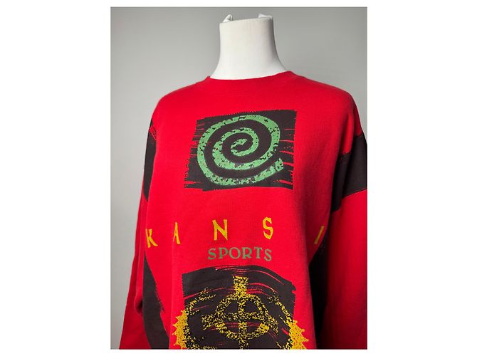Autre Marque Vintage Kansai Yamamot Sweather red black L - view 4