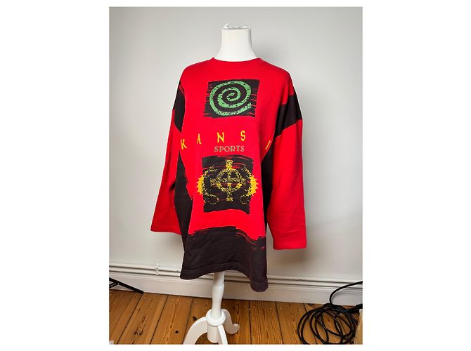 Autre Marque Vintage Kansai Yamamot Sweather red black L - view 8