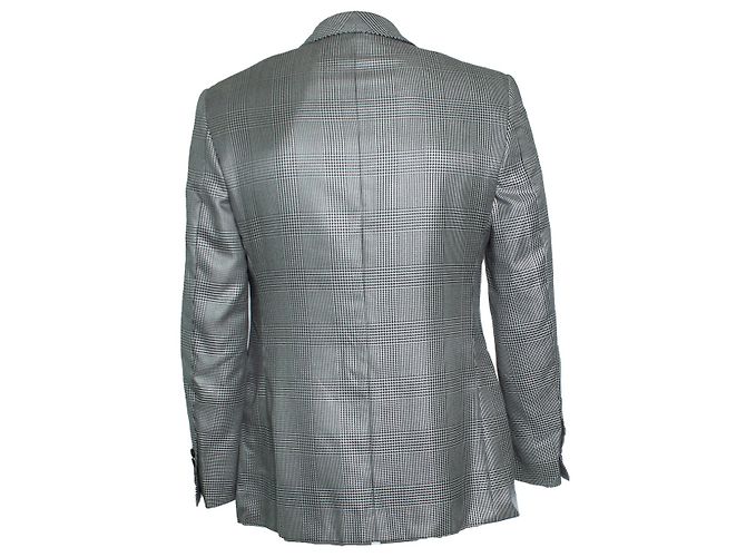 Autre Marque Kingsman, Prince of Wales kariertes Wollblazer - Ansicht 2