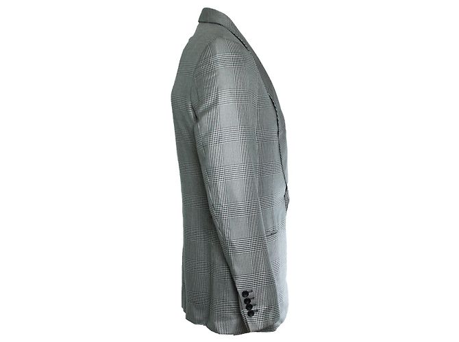 Autre Marque Kingsman, Prince of Wales kariertes Wollblazer - Ansicht 3
