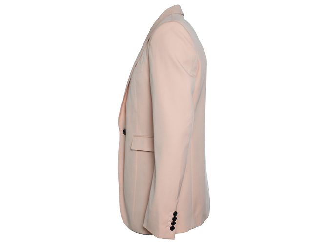 Helle rosa Blazer von Saint Laurent, 2018 Pink - Ansicht 2