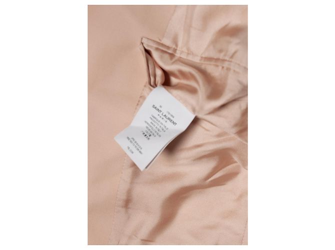 Helle rosa Blazer von Saint Laurent, 2018 Pink - Ansicht 8