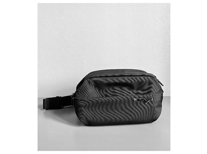 Autre Marque Nuova cintura in nylon Velextra Nero - vista 4