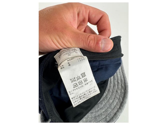Cappello in lana vintage Vivienne Westwood blu navy nero S/m - vista 7