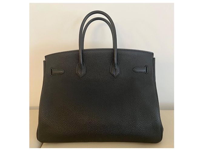 Hermès HERMES BIRKIN 35 TOGO NERO - vista 2