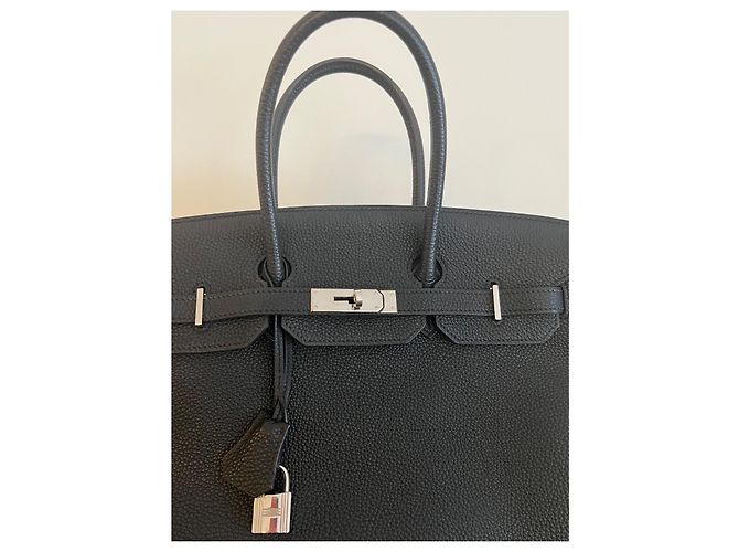 Hermès HERMES BIRKIN 35 TOGO NERO - vista 3