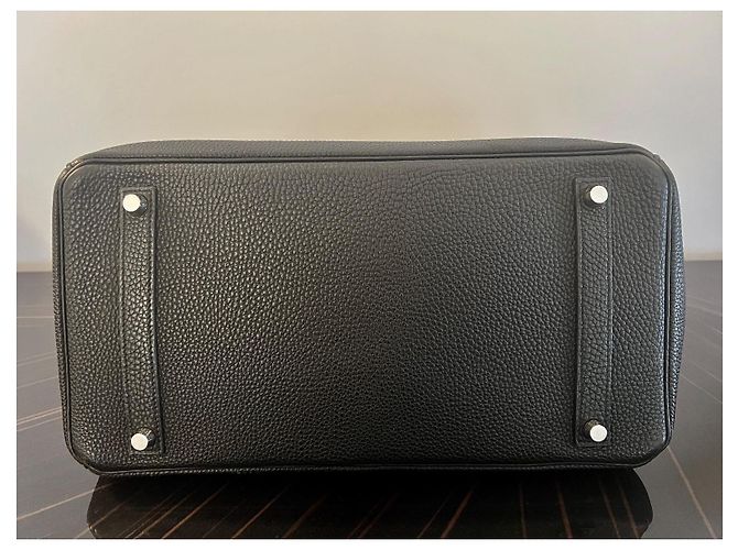 Hermès HERMES BIRKIN 35 TOGO NERO - vista 4