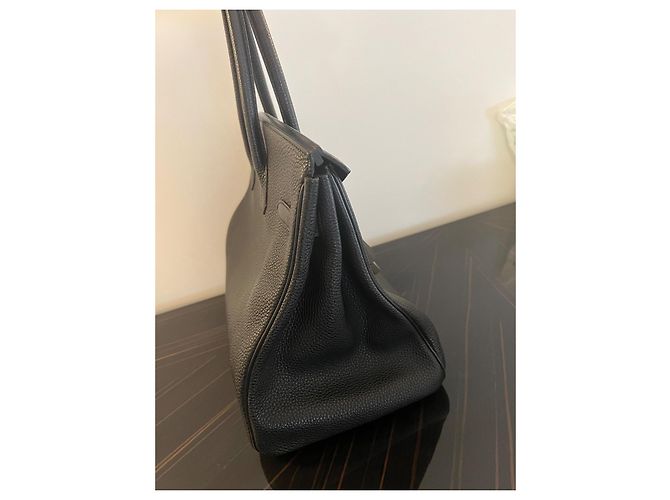 Hermès HERMES BIRKIN 35 TOGO NERO - vista 5
