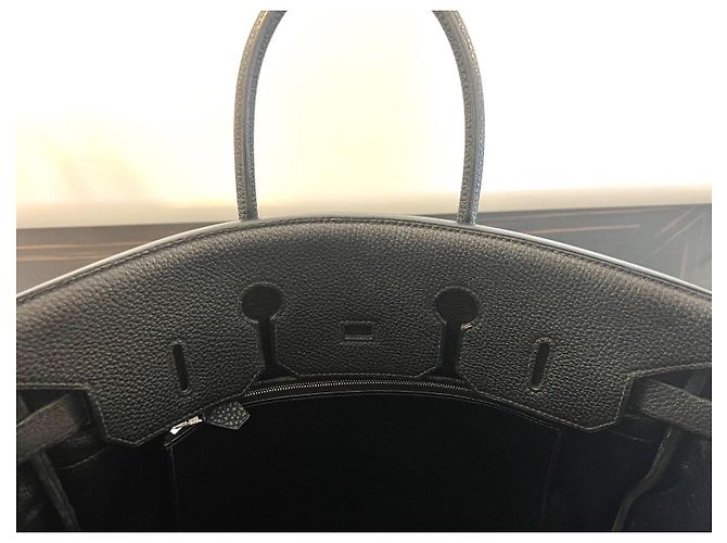 Hermès HERMES BIRKIN 35 TOGO NERO - vista 7